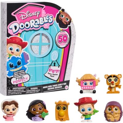 Serie Disney Doorables Pixel Perfect - Figuras Coleccionables para Niños Serie Disney Doorables Pixel Perfect - Figuras Coleccionables para Niños