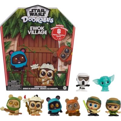 Star Wars Ewok Collector's Box - 8 Figurines - Figurines d'Action Star Wars Ewok Collector's Box - 8 Figurines - Figurines d'Action