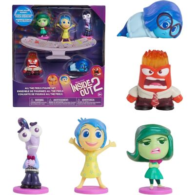 Disney Pixar Inside Out 2 Pack - Figuras Disney Pixar Inside Out 2 Pack - Figuras