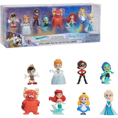 Miyako Disney 100 Ans Édition Limitée Collection de 8 Figurines - Publicité Miyako Disney 100 Ans Édition Limitée Collection de 8 Figurines - Publicité
