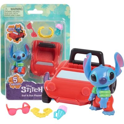 Just Play Lilo & Stitch - Surfen & Sonne Spielset - 5 Teile Just Play Lilo & Stitch - Surfen & Sonne Spielset - 5 Teile