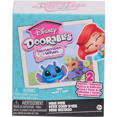 Ensemble de 2 Figurines Disney Doorables Mini Peek - Surprise Ensemble de 2 Figurines Disney Doorables Mini Peek - Surprise