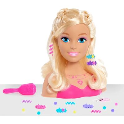 Just Play Barbie petit set de tête à coiffer - Publicité Just Play Barbie petit set de tête à coiffer - Publicité