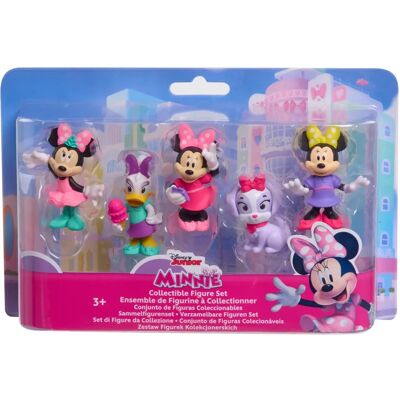 Disney Minnie Mouse - Coffret de 5 Figurines - 6 cm - Publicité Disney Minnie Mouse - Coffret de 5 Figurines - 6 cm - Publicité