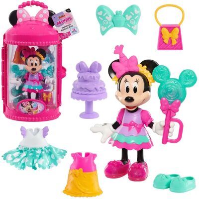 Disney Minnie Mouse poserbar docka med tillbehör - Gåva till barn Disney Minnie Mouse poserbar docka med tillbehör - Gåva till barn