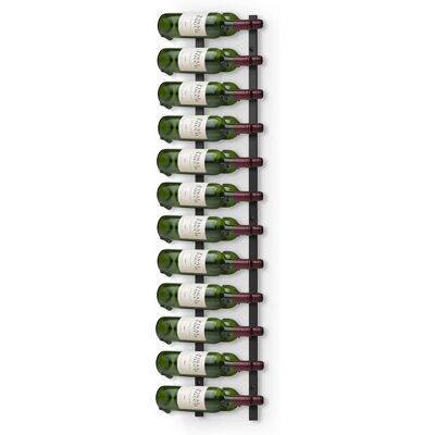 Final Touch Wall-Mounted Metal Wine Rack - 24 Bottle Support Final Touch Wall-Mounted Metal Wine Rack - 24 Bottle Support