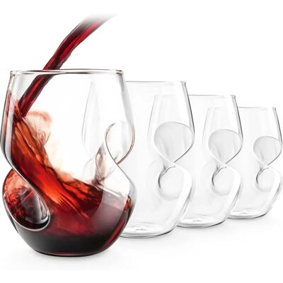 Final Touch Conundrum Red Wine Glasses - Wine Glasses Final Touch Conundrum Red Wine Glasses - Wine Glasses