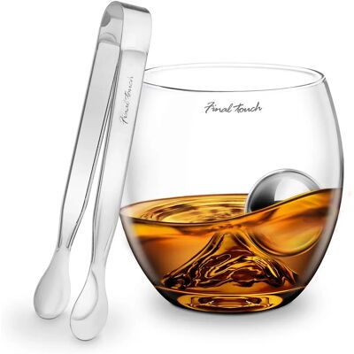 Final Touch On the Rocks Steel Set - Drinkware set Final Touch On the Rocks Steel Set - Drinkware set