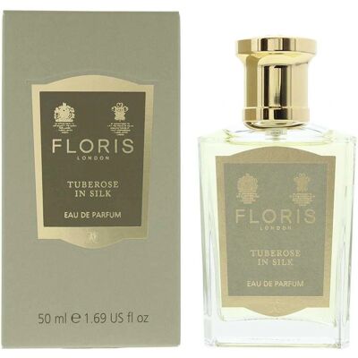 Floris Tuberose In Silk Eau De Parfum - 50ml Floris Tuberose In Silk Eau De Parfum - 50ml