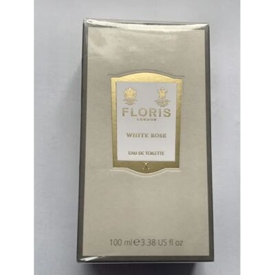 Floris White Rose Eau De Toilette Spray - Floral - 100ml Floris White Rose Eau De Toilette Spray - Floral - 100ml