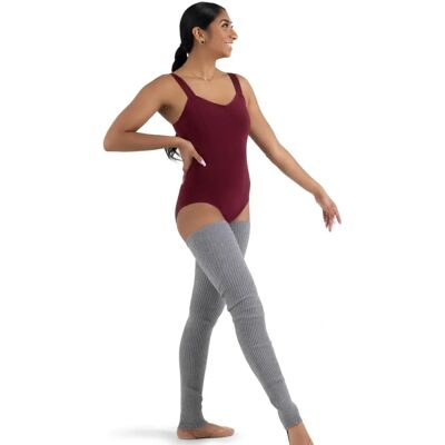Capezio 126 Riscaldamento piedi - Grigio melange morbido Capezio 126 Riscaldamento piedi - Grigio melange morbido