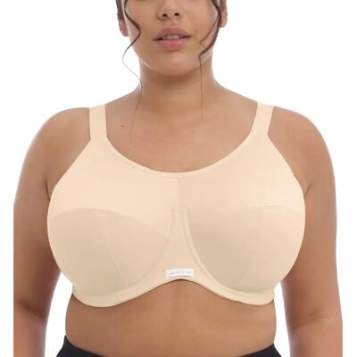Elomi Energise Beige 38GG Reggiseno Sportivo - Supporto & Assorbimento Elomi Energise Beige 38GG Reggiseno Sportivo - Supporto & Assorbimento