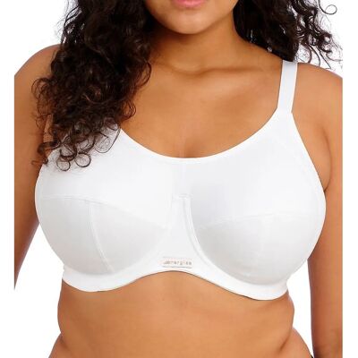 Elomi Energise Vollkörperschutz Sport-BH - Weiß - 36E Elomi Energise Vollkörperschutz Sport-BH - Weiß - 36E