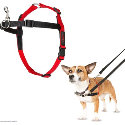 Halti Dog Harness - Size S - Prevents Pulling - Adjustable - Black/Red Halti Dog Harness - Size S - Prevents Pulling - Adjustable - Black/Red