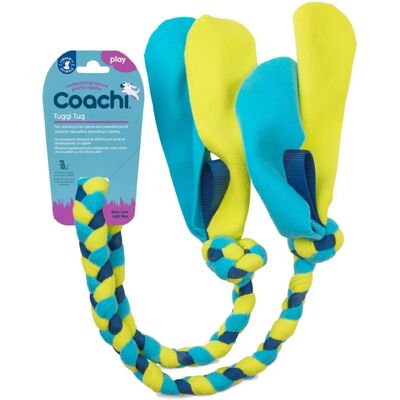 Coachi Tuggi Tug Blue Puppy Dog Toy - Dog Coachi Tuggi Tug Blue Puppy Dog Toy - Dog