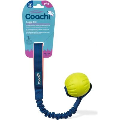 Company of Animals Tuggi Ball Navy, Coral and Lime - Dog Toy Company of Animals Tuggi Ball Navy, Coral and Lime - Dog Toy