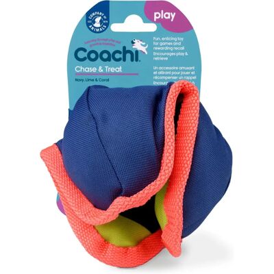 Coachi Chase & Treat Hundespielzeug Navy Lime Coral - Hundespielzeug Coachi Chase & Treat Hundespielzeug Navy Lime Coral - Hundespielzeug