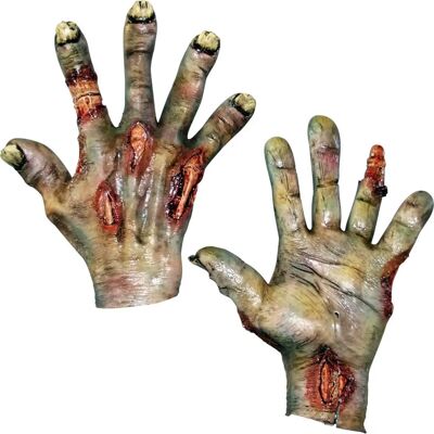 Allgemeine Latex-Zombiehände - Kostüme & Accessoires Allgemeine Latex-Zombiehände - Kostüme & Accessoires