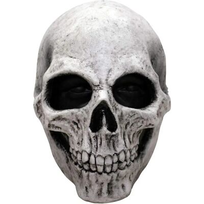 Skeletons & Skulls Weiße Schädel Latexmaske - Halloween Skeletons & Skulls Weiße Schädel Latexmaske - Halloween