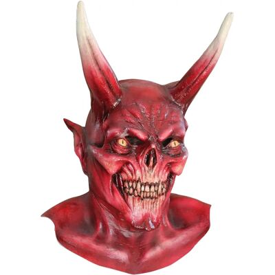Maschera diavolo rosso horror - Maschera Maschera diavolo rosso horror - Maschera