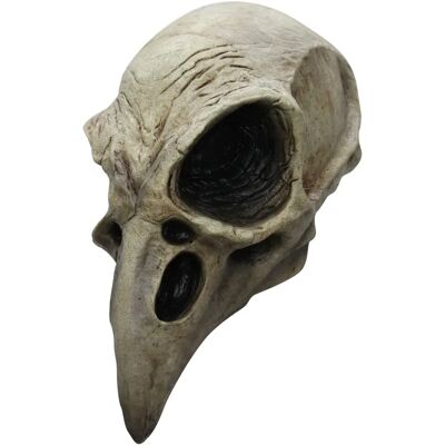 Maschera di teschio di corvo in lattice per adulti - Accessorio Halloween Maschera di teschio di corvo in lattice per adulti - Accessorio Halloween