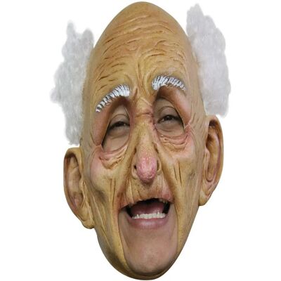 Ghoulish Productions Alter Mann Deluxe Großvater Ältester Realistischer Kostüm Latex kinnlose Maske & Haare - Kostümmaske Ghoulish Productions Alter Mann Deluxe Großvater Ältester Realistischer Kostüm Latex kinnlose Maske & Haare - Kostümmaske