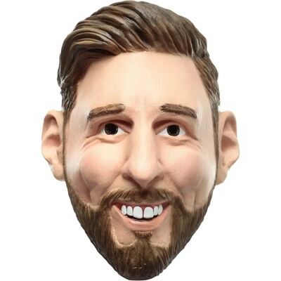 MARINA & PAU Lionel Messi Fußballspieler Maske - Vollkopf Kostüm Zubehör MARINA & PAU Lionel Messi Fußballspieler Maske - Vollkopf Kostüm Zubehör