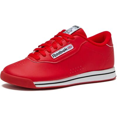 Reebok Princess Sneaker Techy - Rouge/Blanc/Noir - Baskets Reebok Princess Sneaker Techy - Rouge/Blanc/Noir - Baskets