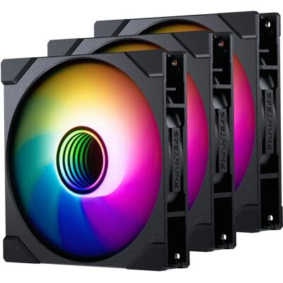Phanteks M25 Gen2 140mm DRGB Fans Pack - Reverse Airflow - Case Fan Phanteks M25 Gen2 140mm DRGB Fans Pack - Reverse Airflow - Case Fan