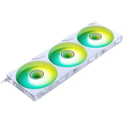 Phanteks M25 Gen2 PWM D-RGB Lüfter 3er-Pack - Reverse Blade, 140mm, weiss (140 mm, 3 x), PC Lüfter, Weiss Phanteks M25 Gen2 PWM D-RGB Lüfter 3er-Pack - Reverse Blade, 140mm, weiss (140 mm, 3 x), PC Lüfter, Weiss