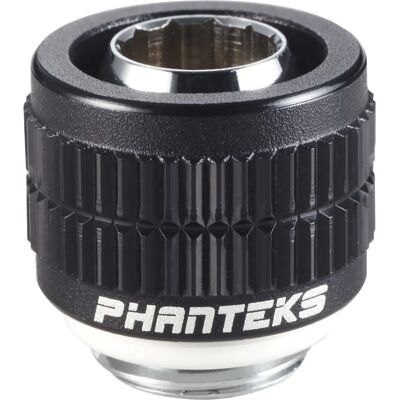 Raccordo di Compressione Nichelato Phanteks - 13/10mm - Nero - G1/4" - Raffreddamento a liquido Raccordo di Compressione Nichelato Phanteks - 13/10mm - Nero - G1/4" - Raffreddamento a liquido
