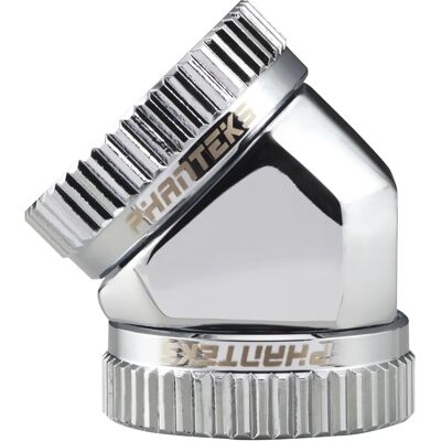 Adaptateur refroidissement liquide Chrome PHanteks PH-A45_CR_16 - Pièce informatique Adaptateur refroidissement liquide Chrome PHanteks PH-A45_CR_16 - Pièce informatique