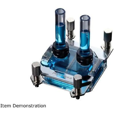 Phanteks - C350A - Mirror Chrome - Bloc-water CPU - Publicité Phanteks - C350A - Mirror Chrome - Bloc-water CPU - Publicité