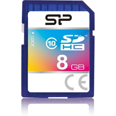 Silicon Power 8GB SDHC - Carte mémoire Silicon Power 8GB SDHC - Carte mémoire