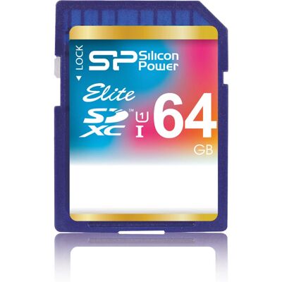 Silicon Power Elite 64 GB SDXC Klasse 10 - Speicherkarte Silicon Power Elite 64 GB SDXC Klasse 10 - Speicherkarte
