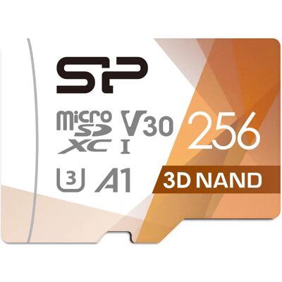 Silicon Power - Superior Pro 256GB microSDXC - UHS-I Silicon Power - Superior Pro 256GB microSDXC - UHS-I