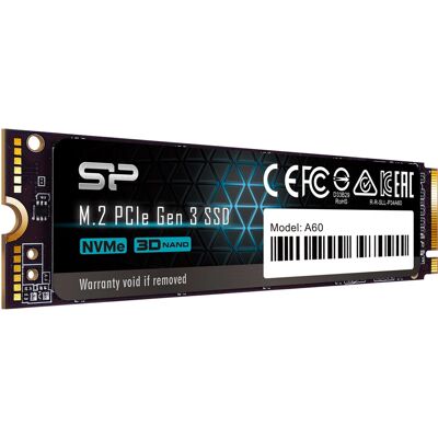 Silicon Power - P34A60 - 128GB - M.2 PCIe NVMe - SSD Silicon Power - P34A60 - 128GB - M.2 PCIe NVMe - SSD