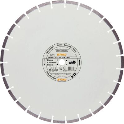 Stihl B10 Diamantscheibe zum Schneiden - Diamantscheibe Stihl B10 Diamantscheibe zum Schneiden - Diamantscheibe