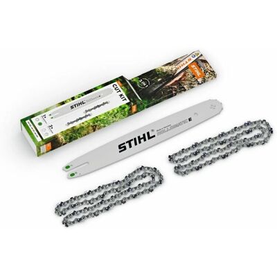 STIHL Kettensäge Schneidgarnitur Set 5 - 40cm Schiene & 2 Ketten STIHL Kettensäge Schneidgarnitur Set 5 - 40cm Schiene & 2 Ketten