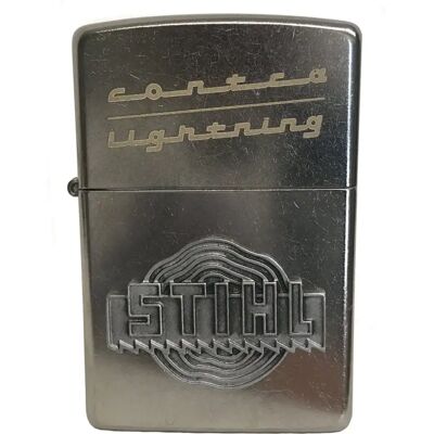 Briquet Zippo STIHL - Logo historique - Publicité Briquet Zippo STIHL - Logo historique - Publicité