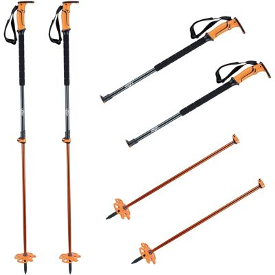 BCA Scepter Bastones de Esquí de Aluminio - Ajustables, Ligeros, Duraderos BCA Scepter Bastones de Esquí de Aluminio - Ajustables, Ligeros, Duraderos