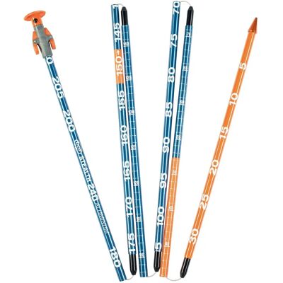 BCA Stealth 240 Lawinensonde - Klappbar, Blau, Orange, Blau BCA Stealth 240 Lawinensonde - Klappbar, Blau, Orange, Blau