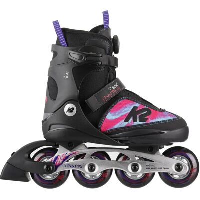 K2 Charme Boa Alu Kids Roller Skates - Adjustable Size K2 Charme Boa Alu Kids Roller Skates - Adjustable Size