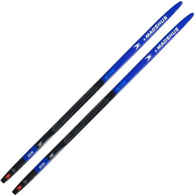Madshus Active Skin Jr Blå - Klassisk skida för barn - 127cm Madshus Active Skin Jr Blå - Klassisk skida för barn - 127cm