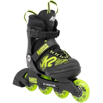 K2 Raider Negru/Limeta - Role de copii reglabile K2 Raider Negru/Limeta - Role de copii reglabile
