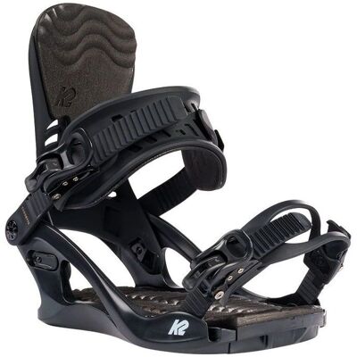 K2 Snowboards Damen Cassette Snowboardbindungen - Schwarz K2 Snowboards Damen Cassette Snowboardbindungen - Schwarz