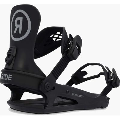 RIDE K-1 Junior Snowboardbindningar Svart S RIDE K-1 Junior Snowboardbindningar Svart S