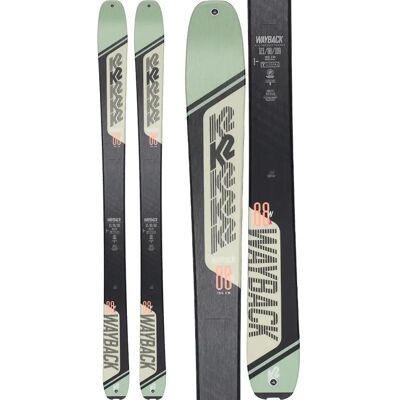 K2 Wayback 88 W - Esquí de travesía ligero para mujeres K2 Wayback 88 W - Esquí de travesía ligero para mujeres