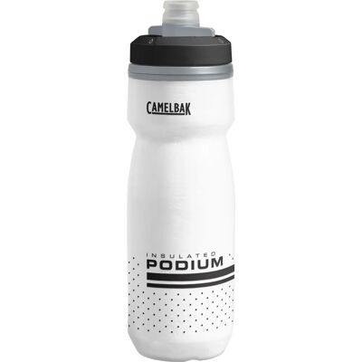 CamelBak Podium Chill Garrafa de água - 620ml, Preto/Branco - Esporte CamelBak Podium Chill Garrafa de água - 620ml, Preto/Branco - Esporte