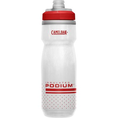 Camelbak Podium Chill 620ml Wasserflasche - Rot/Weiß - Wasserflasche Camelbak Podium Chill 620ml Wasserflasche - Rot/Weiß - Wasserflasche